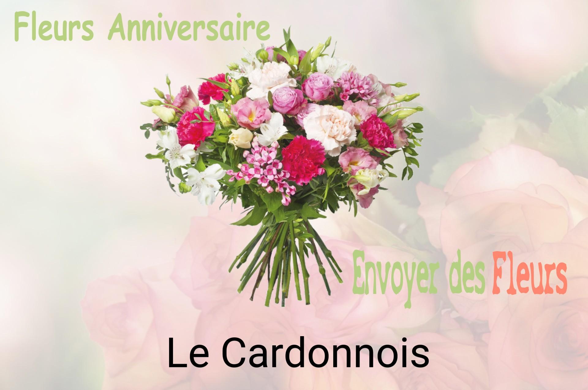 Bouquet de fleurs d’anniversaire livré à Le Cardonnois