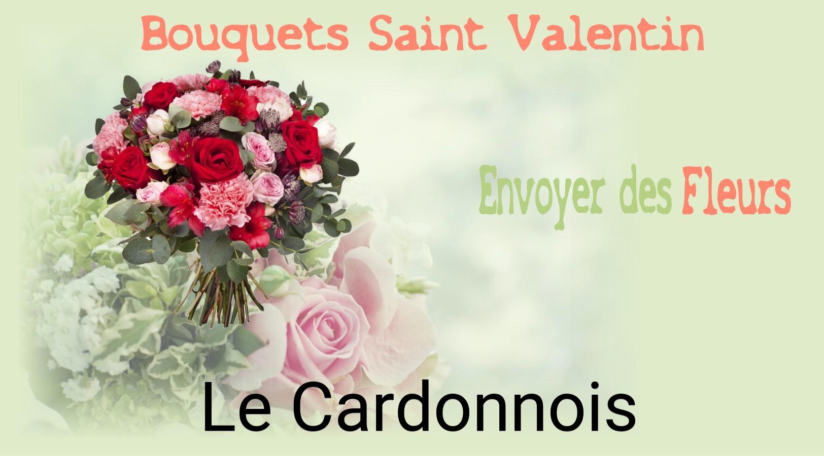Roses de Saint-Valentin livrées à Le Cardonnois
